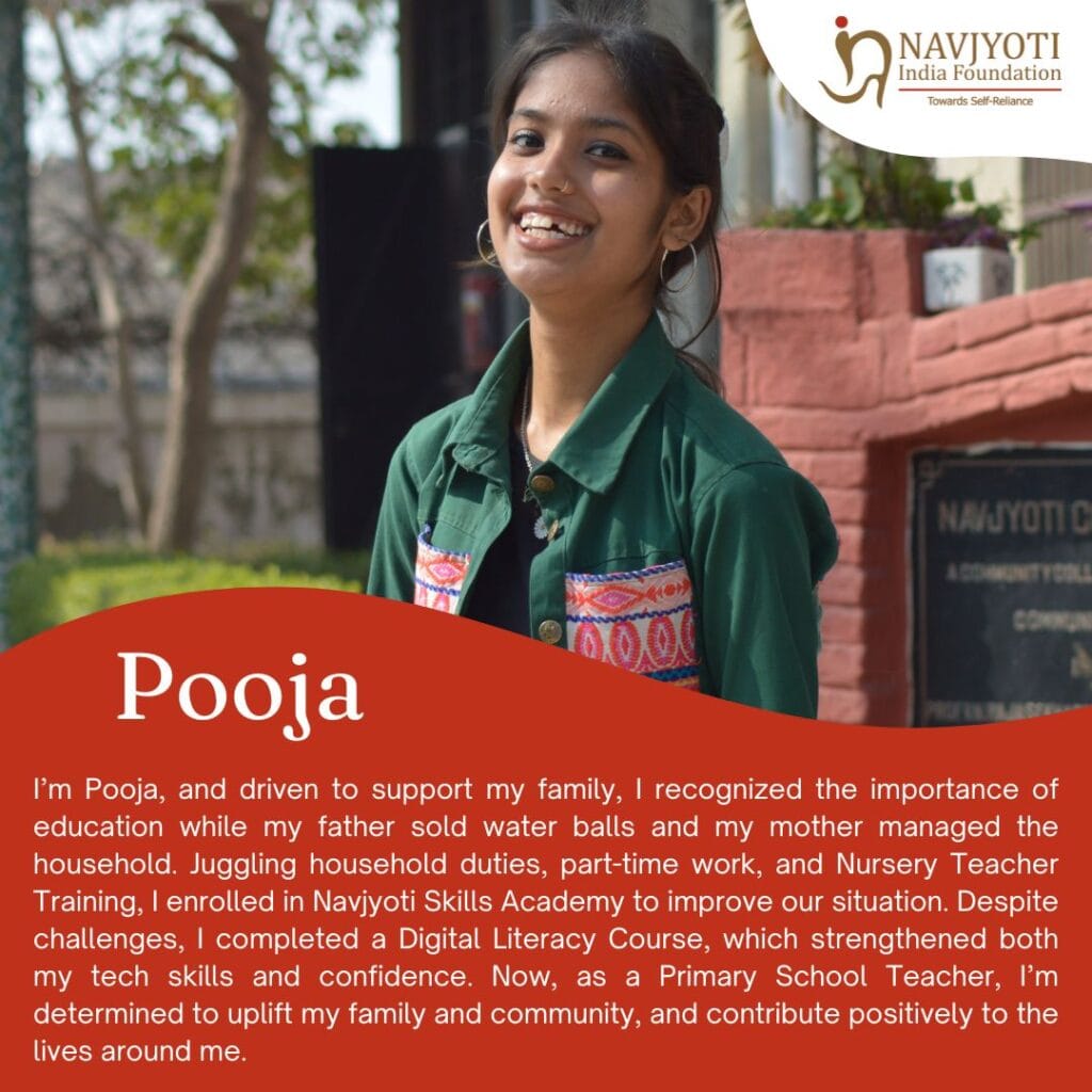 Meet Pooja: Balancing Responsibilities, Overcoming Challenges and Uplifting Communities