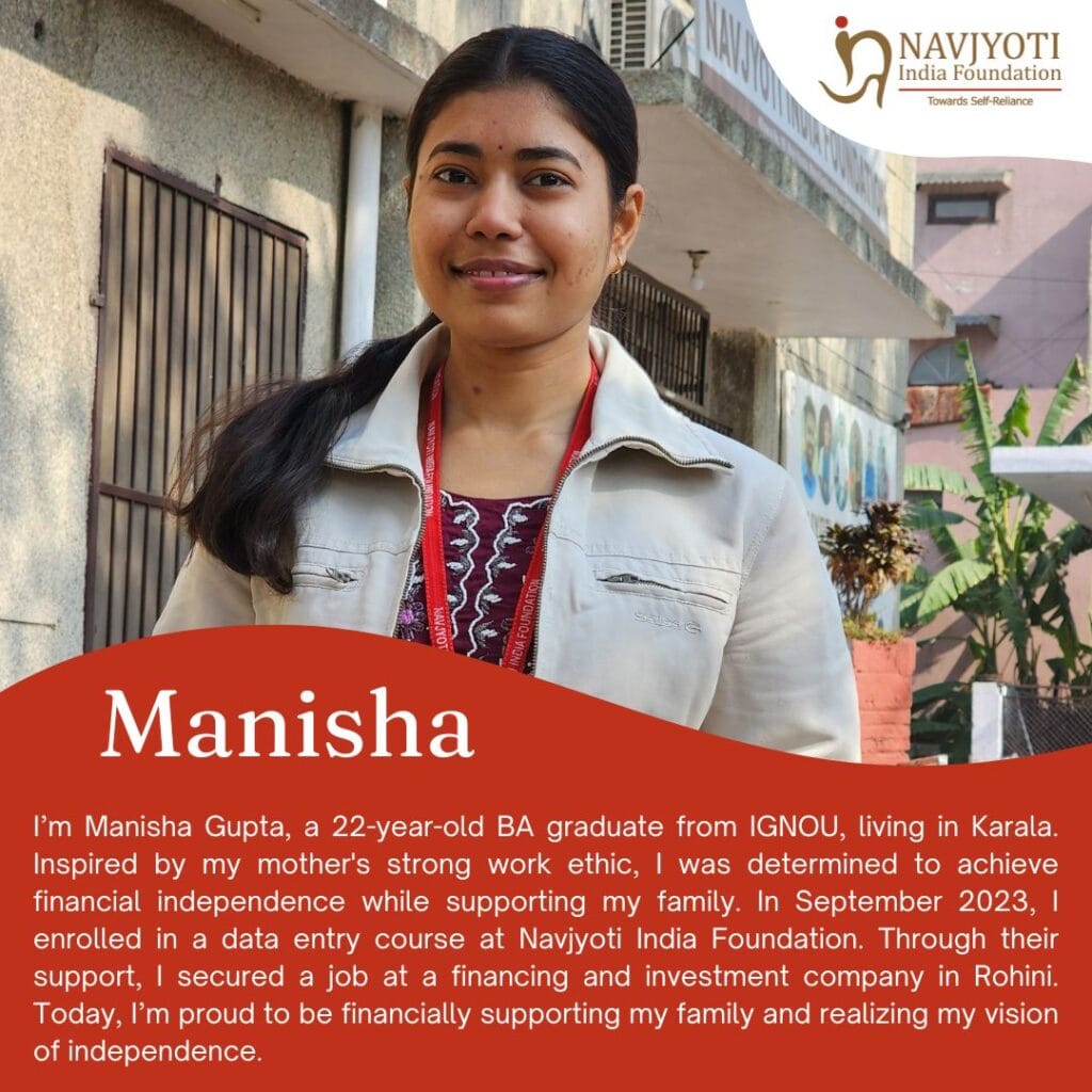Meet Manisha: A Journey to Financial Autonomy